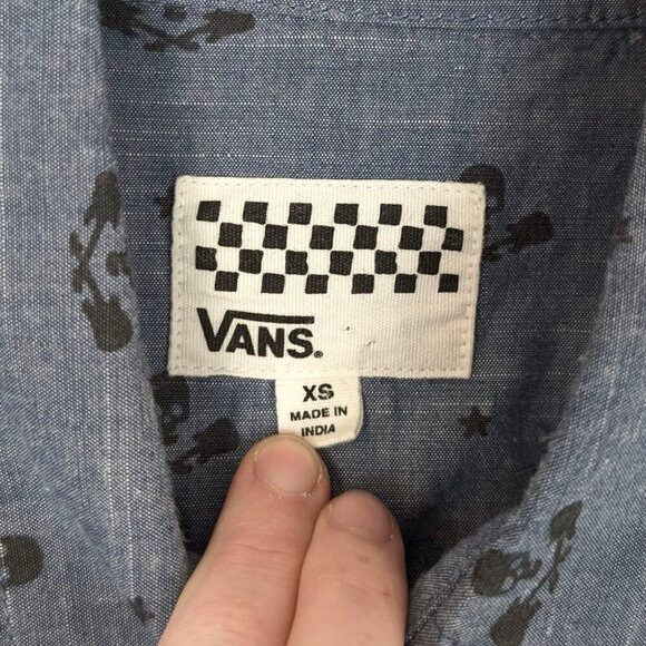 Vans Skull & Crossbones Guitar Blouse - Picture 7 of 7